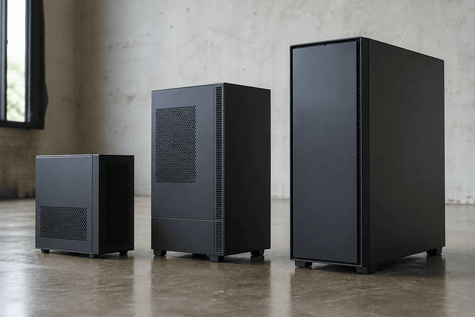 PC-Gehäusegrößen erklärt 2026: Mid-Tower, Mini-ITX und Tabelle