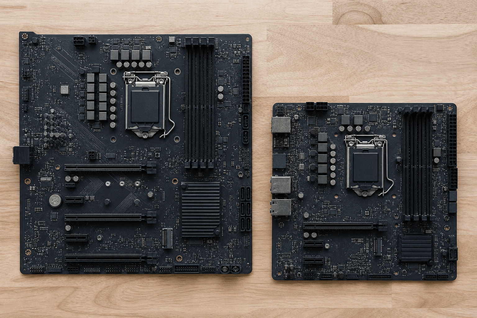 ATX, mATX, ITX: Mainboard-Formfaktoren erklärt