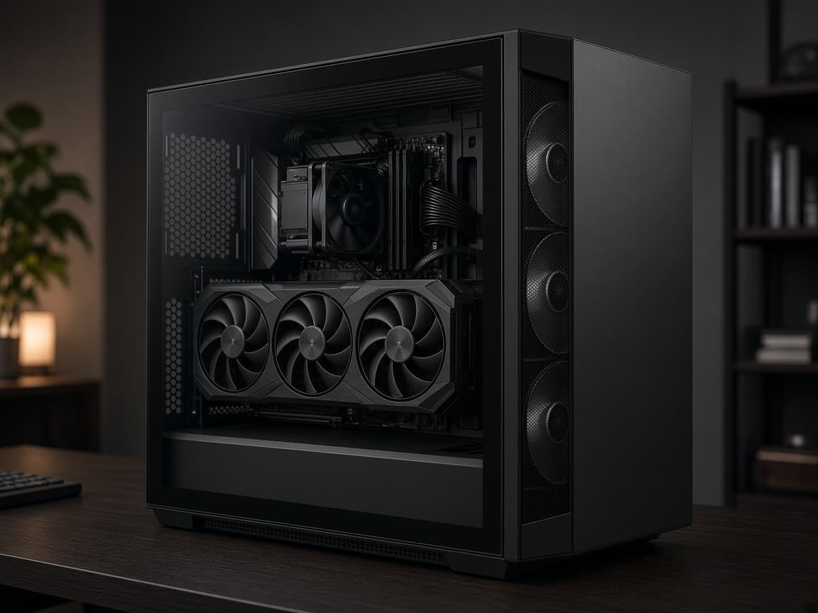 Beispiel: Gaming-PC für 1440p: Foto des Builds