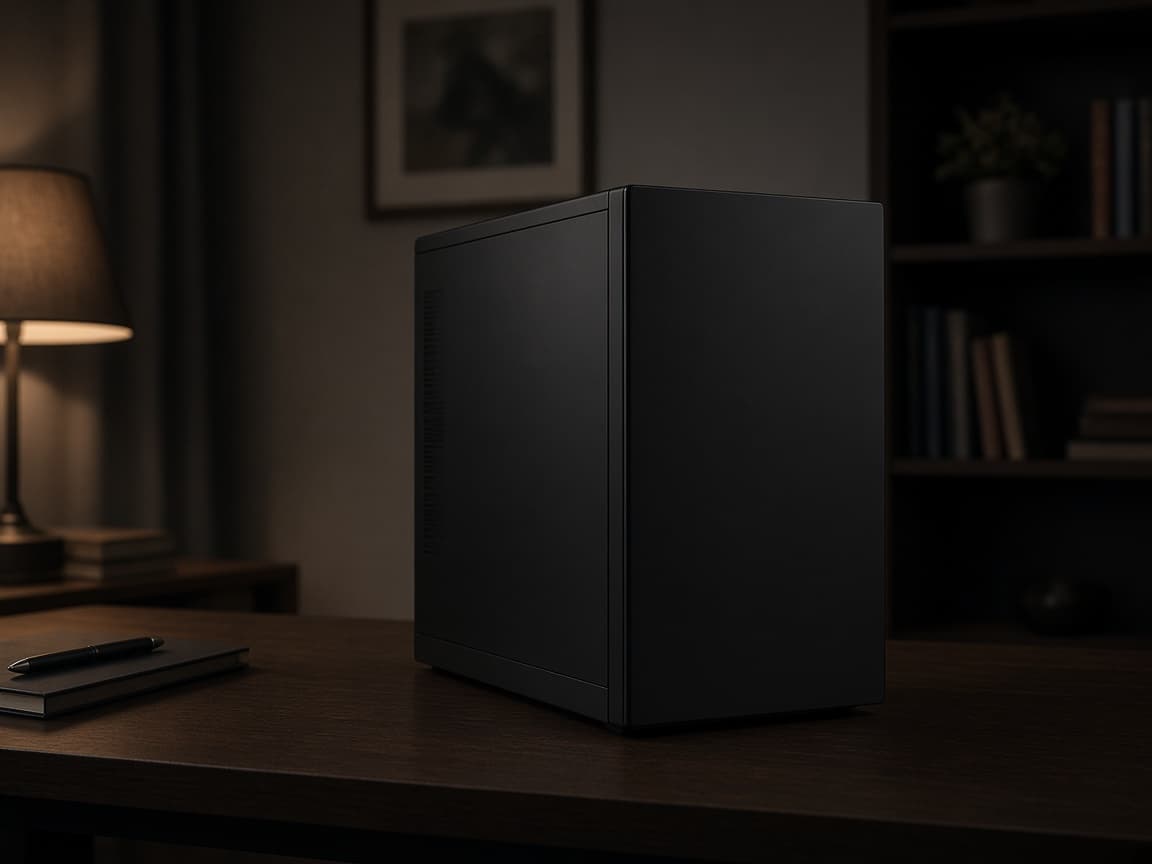 Beispiel: Leiser Gaming-PC: Foto des Builds